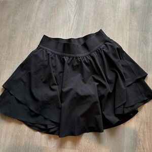 Black Lululemon Tennis Skirt